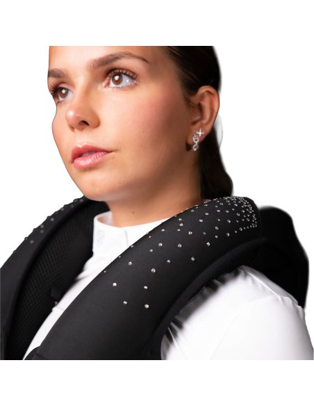 Gilet Airbag Seaver SAFEFIT Crystal Rain Noir
