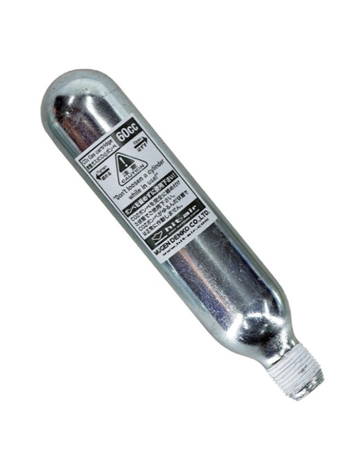 CO2 patroon Hit-Air 60cc airbag vest navulling paardrijden