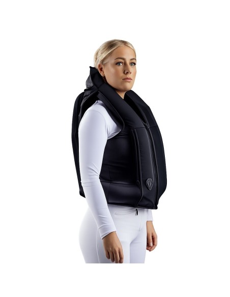 Gilet Airbag Hit-Air Airflex Noir - Léger, Respirant et Certifié CE